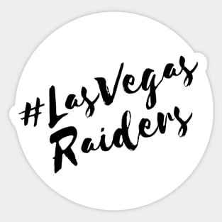 #LasVegas Raiders Sticker